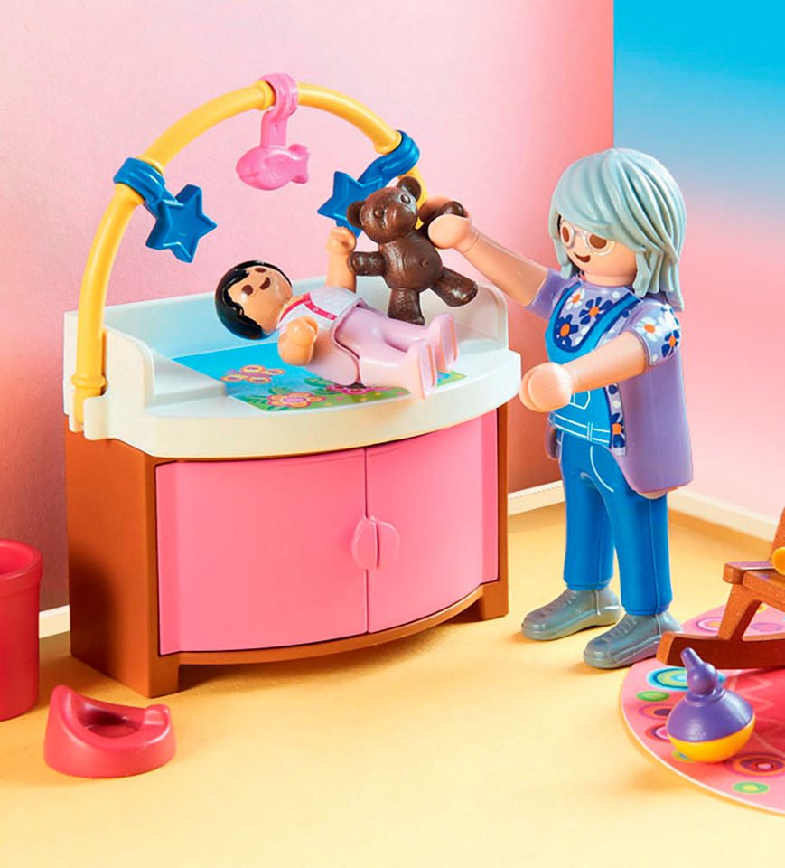 Playmobil® Babyzimmer (70210), Dollhouse Konstruktions-Spielset, (43 St), Made in Germany – Bild 4 von 5