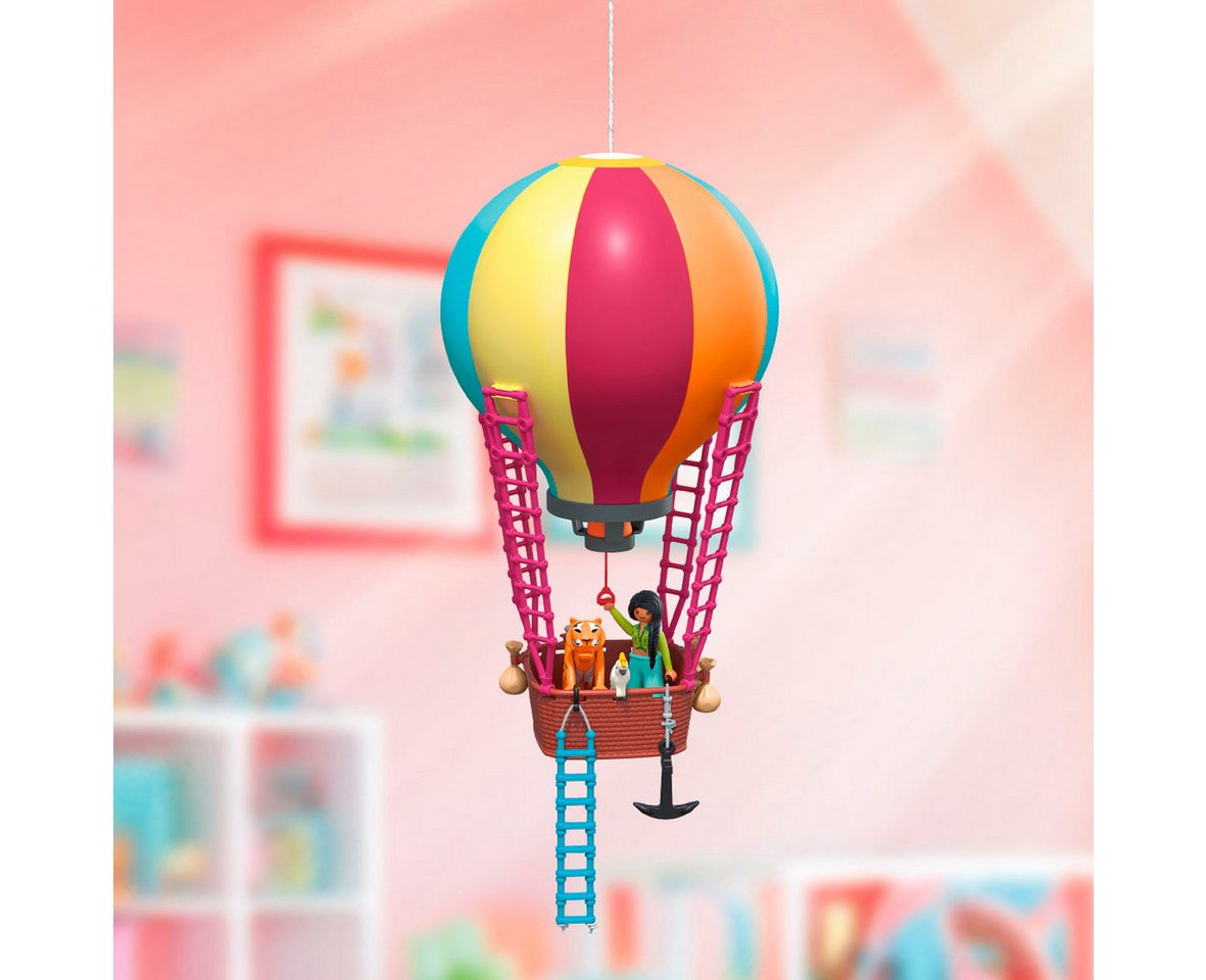 Playmobil® Ballonreise (71853), Animals & Friends Konstruktions-Spielset, (48 St), Made in Europe – Bild 3 von 5