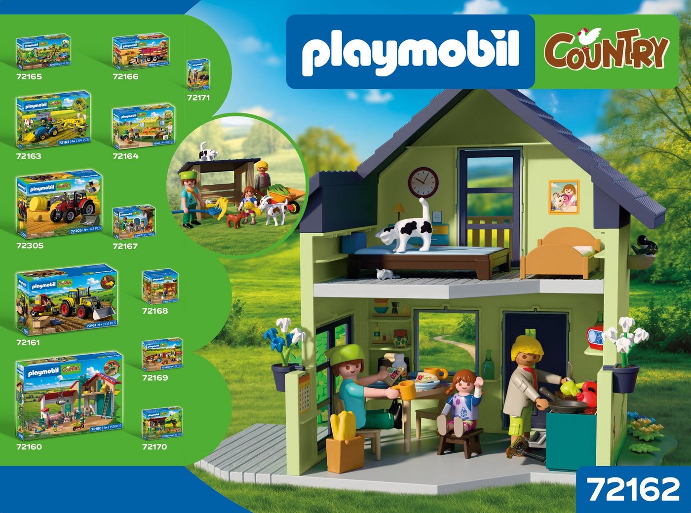 Playmobil® Bauernhaus (72162), Country Konstruktions-Spielset, Made in Europe – Bild 3 von 4