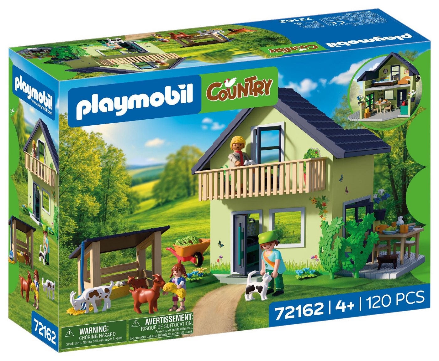 Playmobil® Bauernhaus (72162), Country Konstruktions-Spielset, Made in Europe – Bild 4 von 4