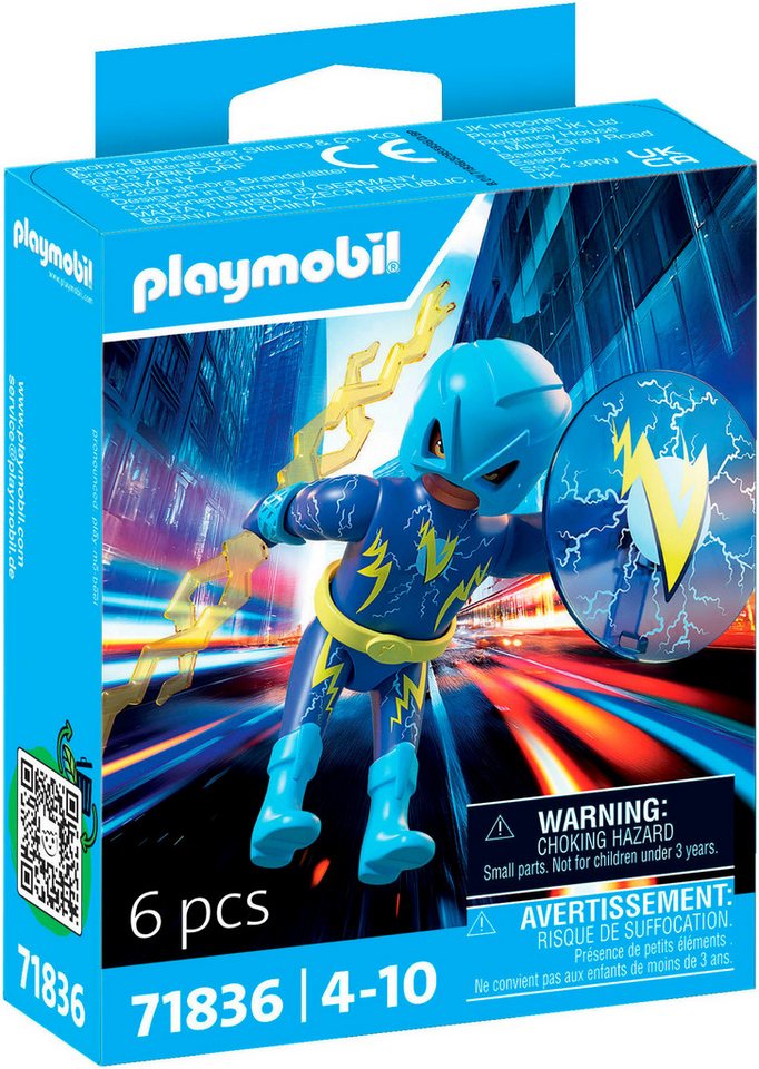 Playmobil® Blitz-Held (71836), Heroes Konstruktions-Spielset, (6 St) – Bild 2 von 4