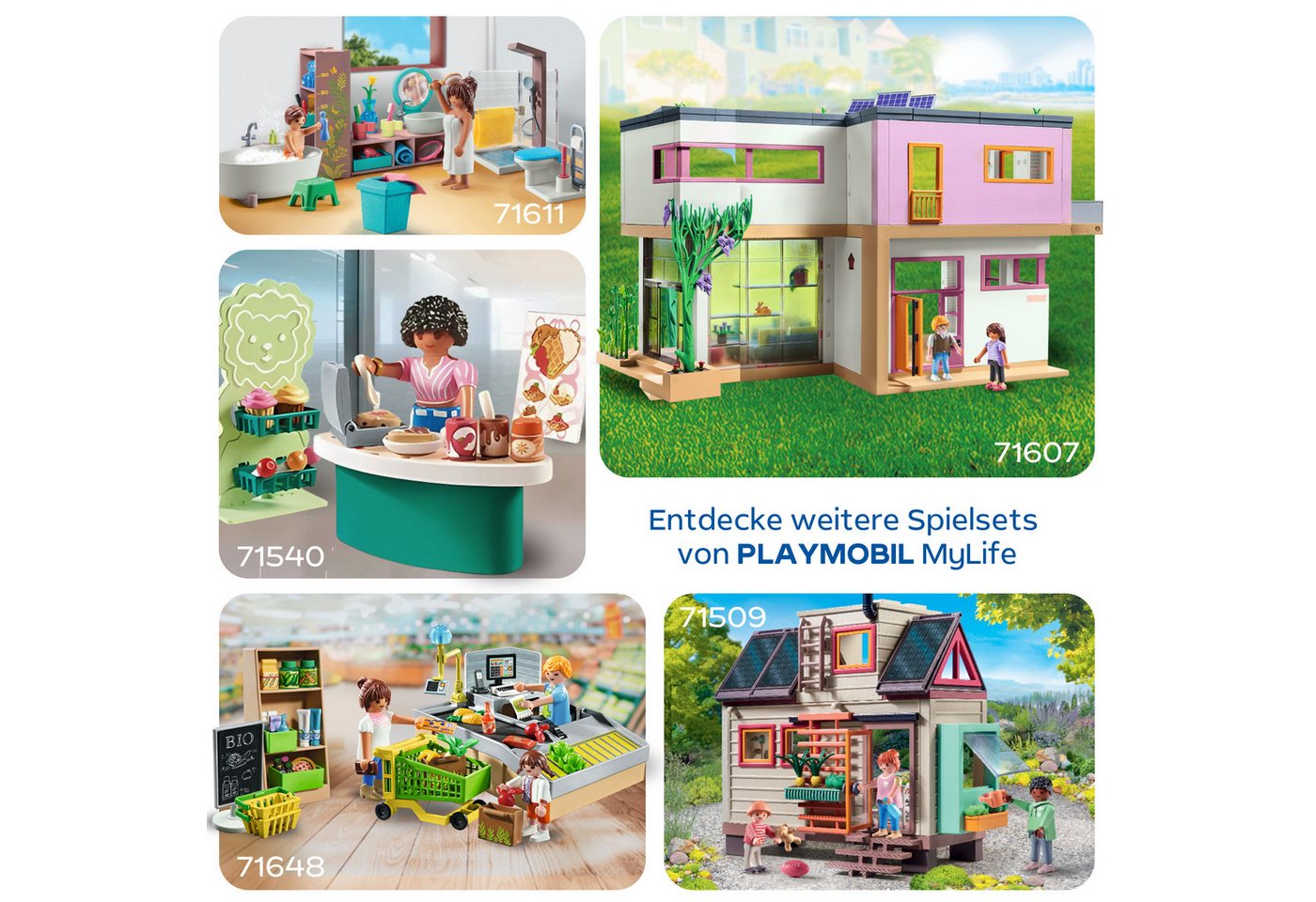 Playmobil® Blumenladen (71807), Playmobil My Life Konstruktions-Spielset, (220 St), Made in Germany – Bild 5 von 5