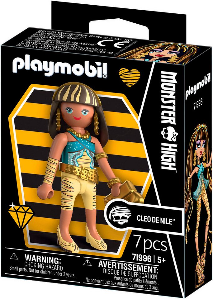Playmobil® Cleo De Nile (71996), Monster High™ Konstruktions-Spielset, (7 St), Spielfigur – Bild 3 von 5