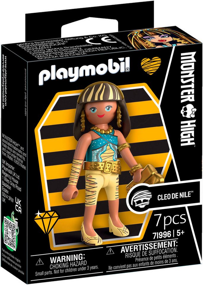 Playmobil® Cleo De Nile (71996), Monster High™ Konstruktions-Spielset, (7 St), Spielfigur – Bild 4 von 5