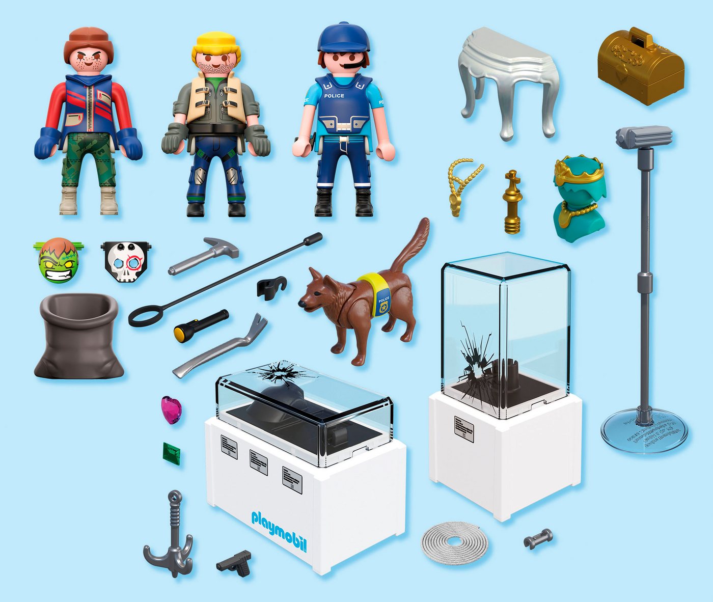 Playmobil® Diamentenraub (71876), Action Heroes Konstruktions-Spielset, (50 St), Made in Europe – Bild 2 von 5