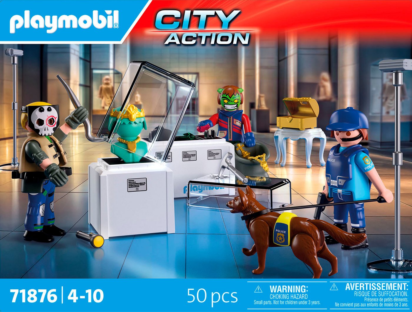 Playmobil® Diamentenraub (71876), Action Heroes Konstruktions-Spielset, (50 St), Made in Europe – Bild 5 von 5