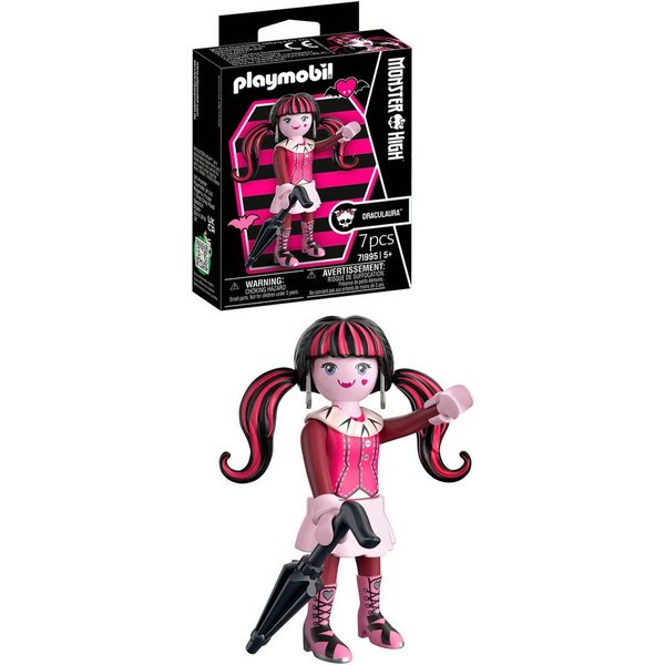 Playmobil® Draculaura (71995), Monster High™ Konstruktions-Spielset, (7 St), Spielfigur