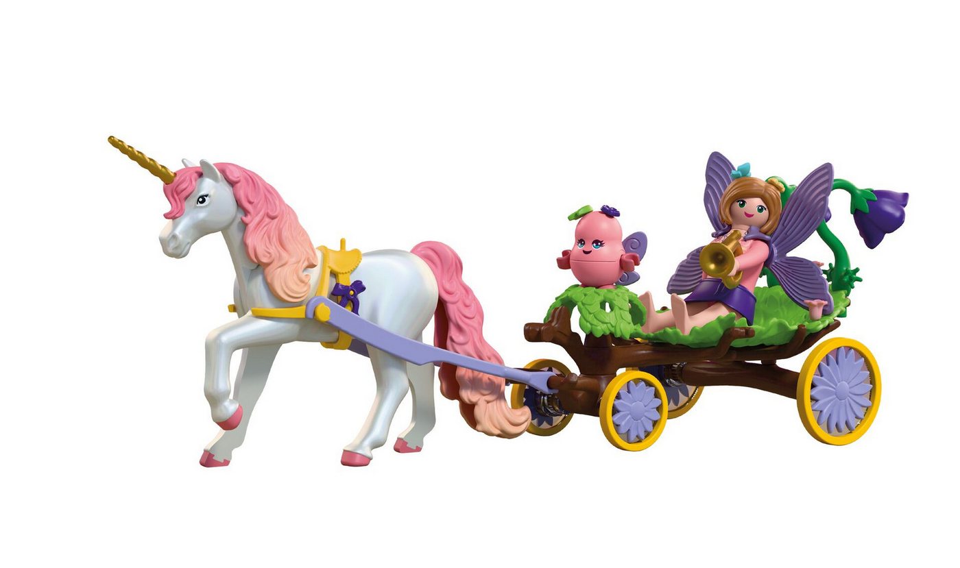 Playmobil® Einhornkutsche (72216), Fantasy & Magic Konstruktions-Spielset, (48 St), Made in Europe – Bild 2 von 3