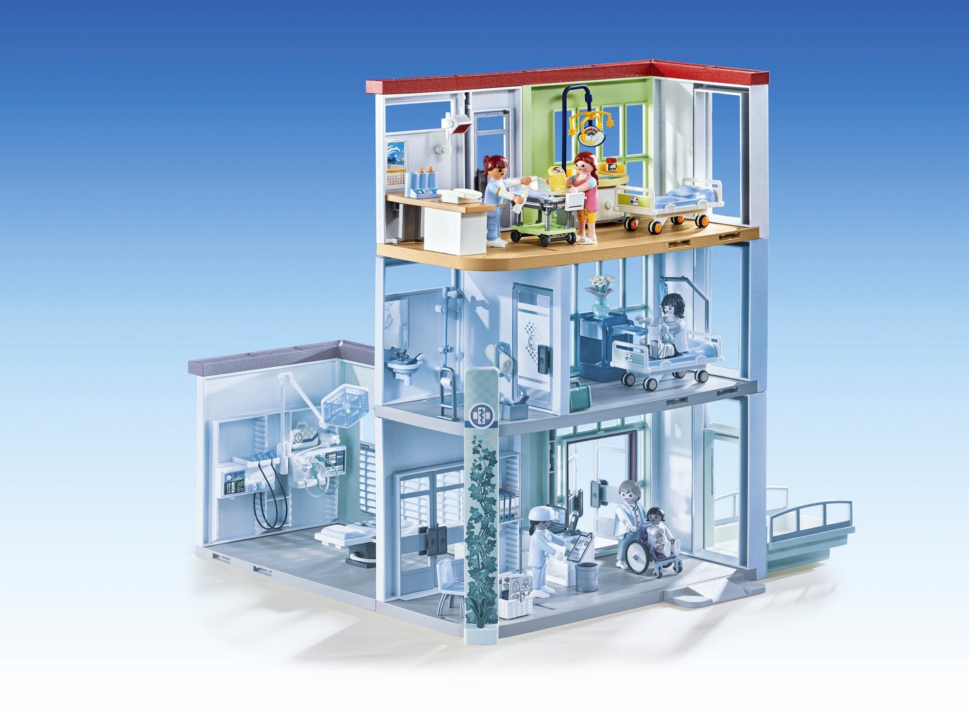 Playmobil® Entbindungsstation (71616), Action Heroes Konstruktions-Spielset, (62 St), Made in Europe – Bild 3 von 5