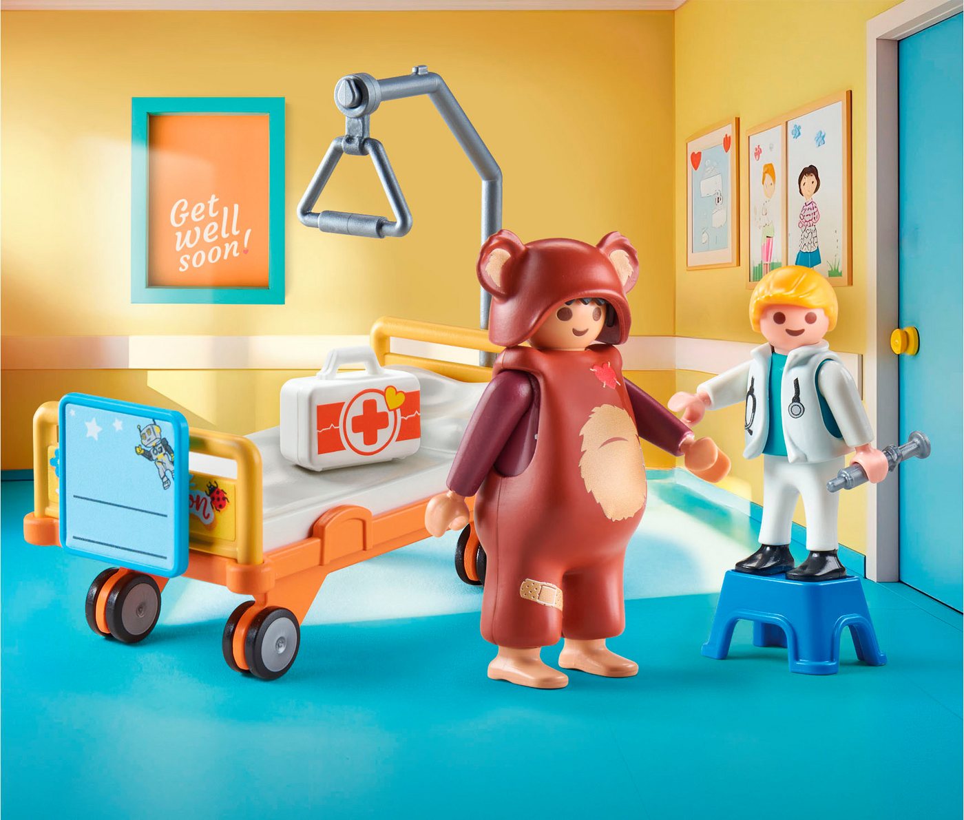 Playmobil® Gute Besserung (71966), Playmobil Gift Set Konstruktions-Spielset, (24 St) – Bild 3 von 5