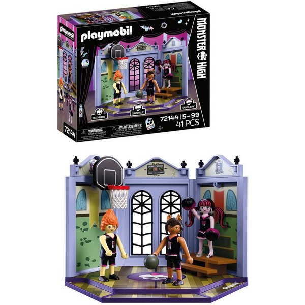 Playmobil® High SporthalleTM (72144), Monster High™ Konstruktions-Spielset, Made in Europe