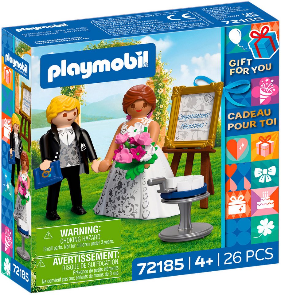 Playmobil® Hochzeit (72185), Life Konstruktions-Spielset, Made in Europe – Bild 5 von 5