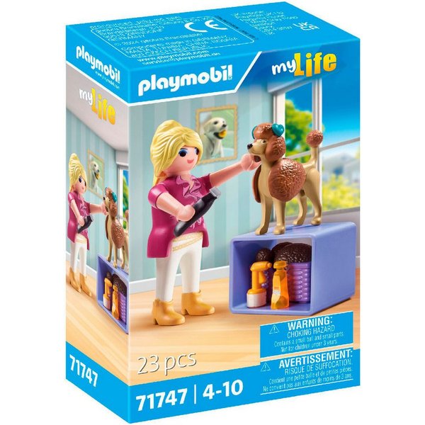 Playmobil® Hundefriseurin (71747), Playmobil My Life Konstruktions-Spielset, (23 St)