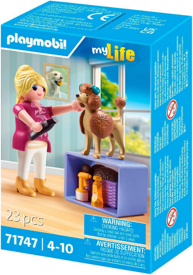 Playmobil® Hundefriseurin (71747), Playmobil My Life Konstruktions-Spielset, (23 St) – Bild 3 von 5