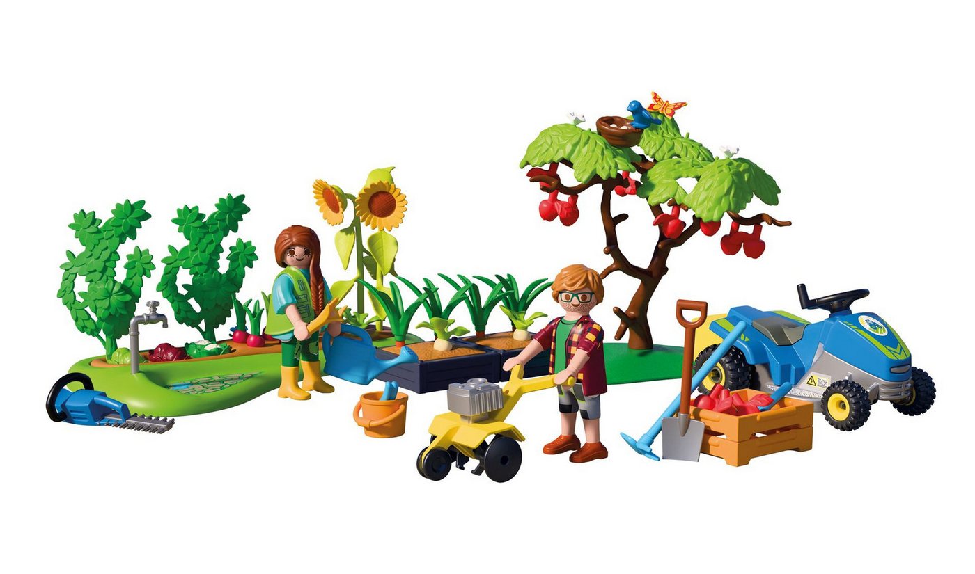 Playmobil® Idyllischer Gemüsegarten (72165), Country Konstruktions-Spielset, Made in Europe – Bild 2 von 3