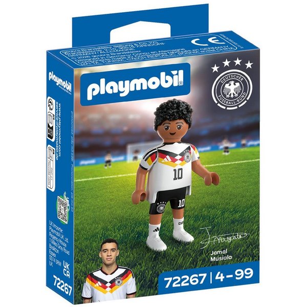 Playmobil® Jamal Musiala (72267), DFB Konstruktions-Spielset, Made in Europe