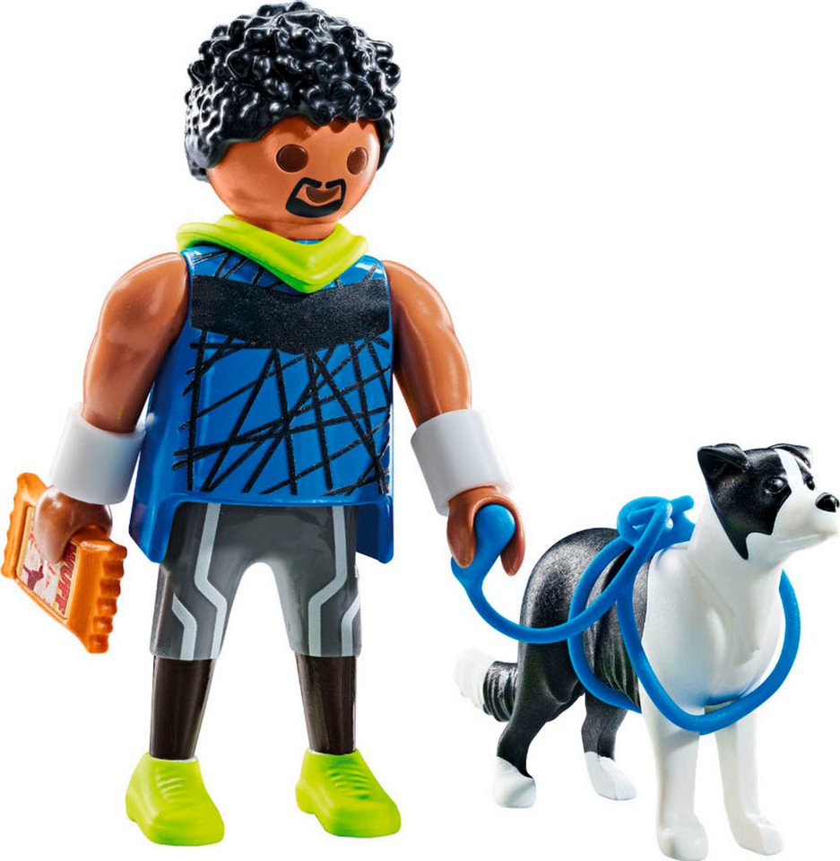 Playmobil® Jogger mit Border Collie (71740), Playmobil My Life Konstruktions-Spielset, (7 St) – Bild 2 von 4