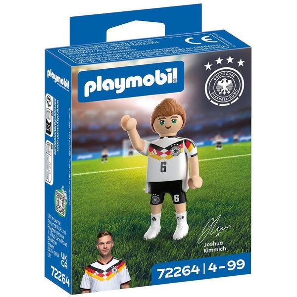 Playmobil® Joshua Kimmich (72264), DFB Konstruktions-Spielset, Made in Europe
