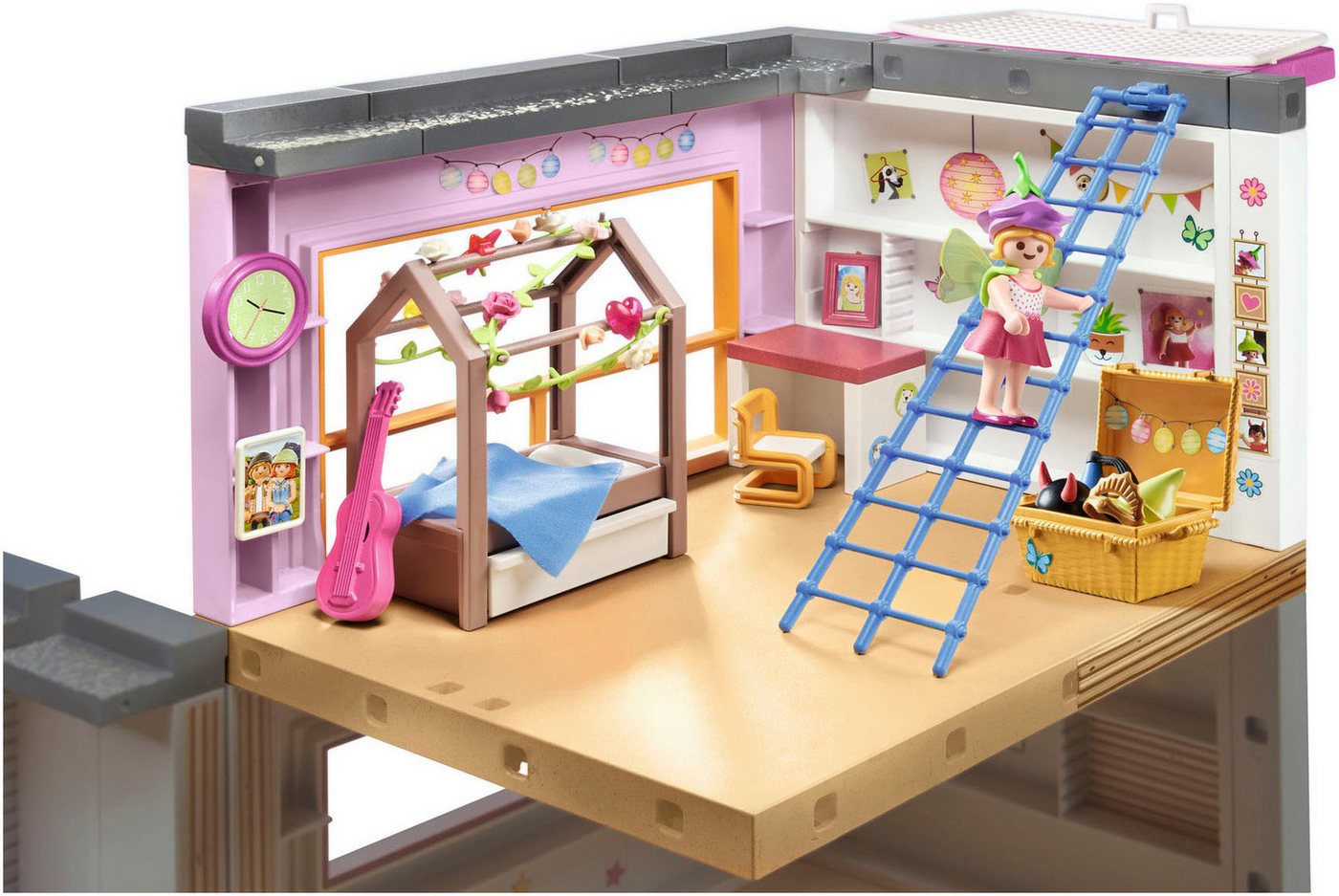 Playmobil® Kinderzimmer (71610), myLife Konstruktions-Spielset, (97 St), Made in Europe – Bild 4 von 5