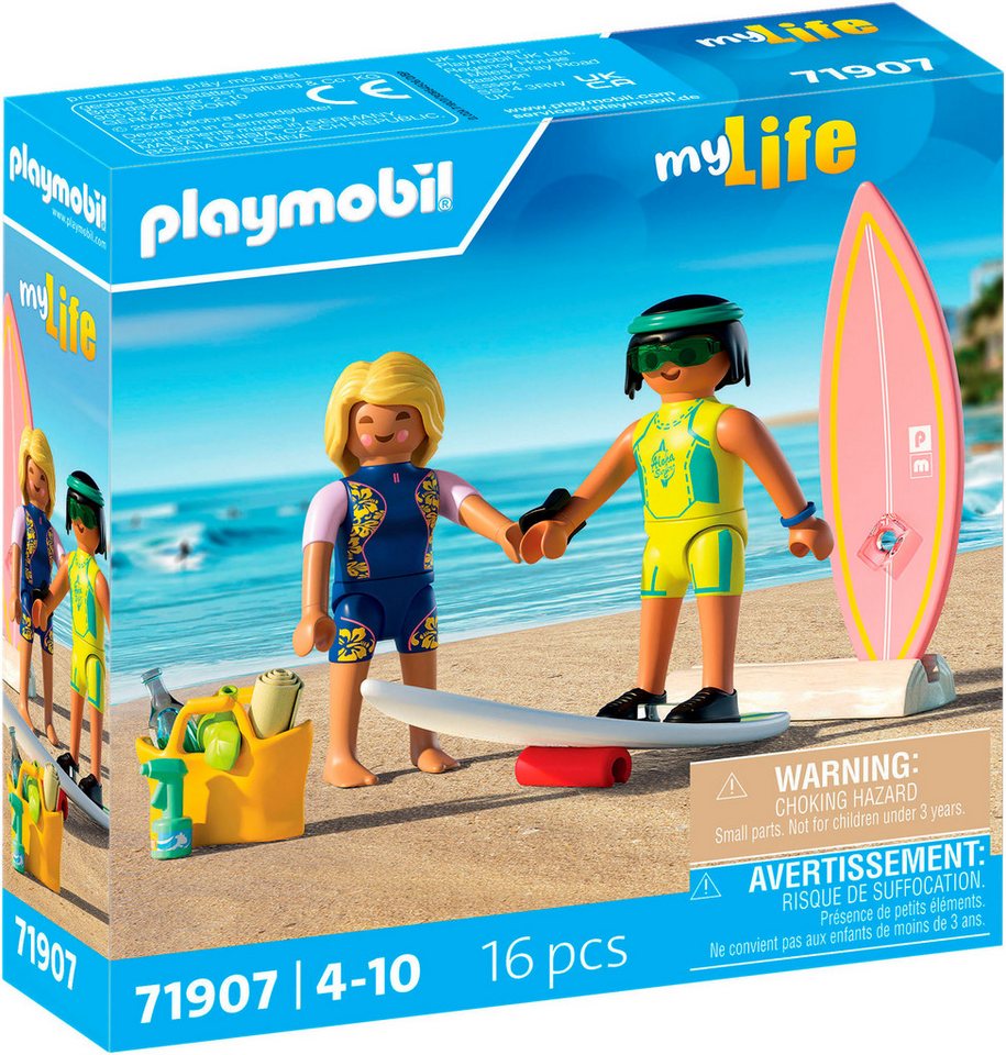 Playmobil® Kleine Surfschule (71907), My Life Konstruktions-Spielset, (16 St), Made in Europe – Bild 4 von 4