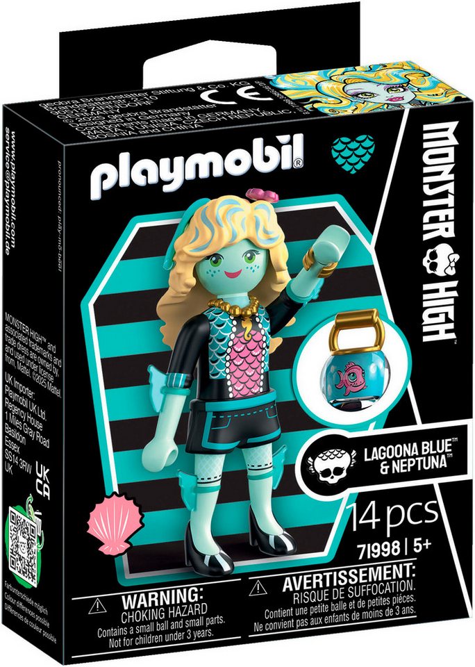 Playmobil® Lagoona Blue (71998), Monster High™ Konstruktions-Spielset, (14 St), Spielfigur – Bild 4 von 5