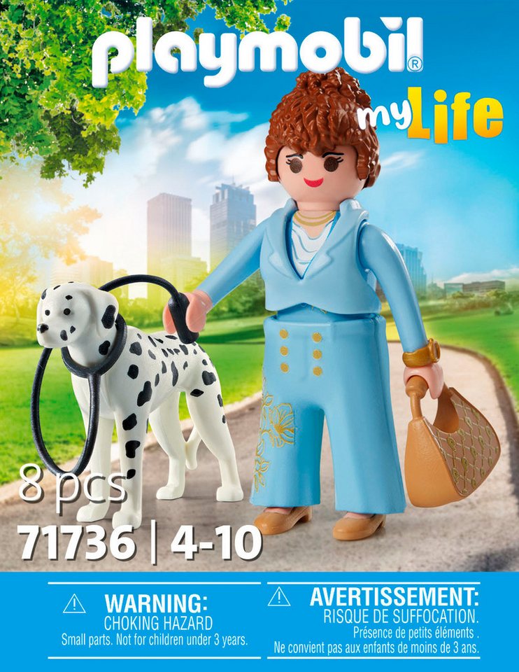 Playmobil® Managerin mit Dalmatiner (71736), Playmobil My Life Konstruktions-Spielset, (8 St) – Bild 3 von 4