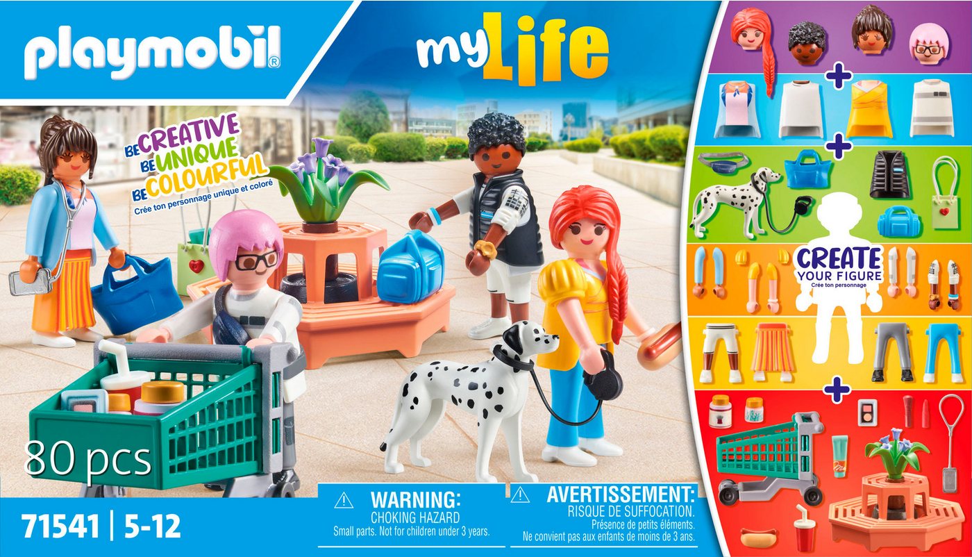 Playmobil® My Figures: Shopping (71541), My Life Konstruktions-Spielset, (80 St), Made in Europe – Bild 4 von 5