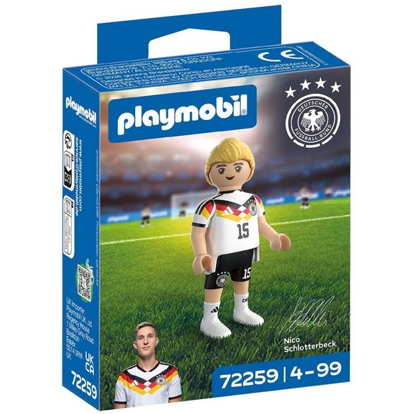 Playmobil® Nico Schlotterbeck (72259), DFB Konstruktions-Spielset, Made in Europe