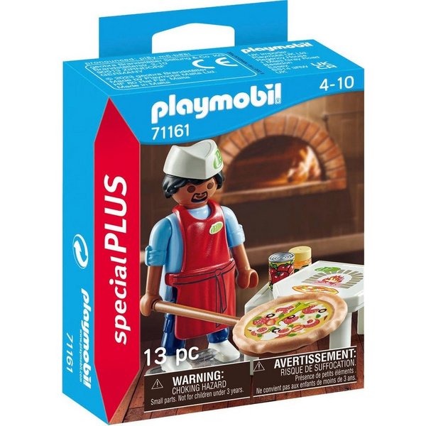 Playmobil® Pizzabäcker (71161), Special Plus Konstruktions-Spielset, Made in Europe