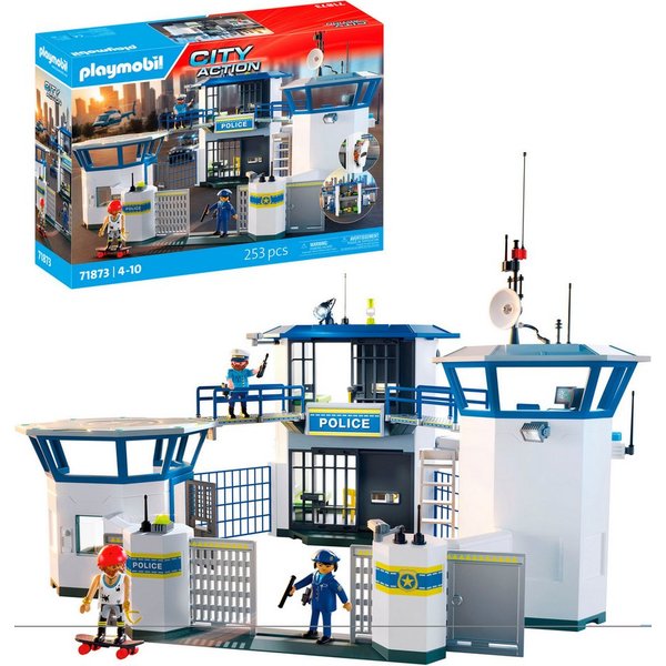 Playmobil® Polizei-Kommandozentrale (71873), Action Heroes Konstruktions-Spielset, (253 St), Made in Europe
