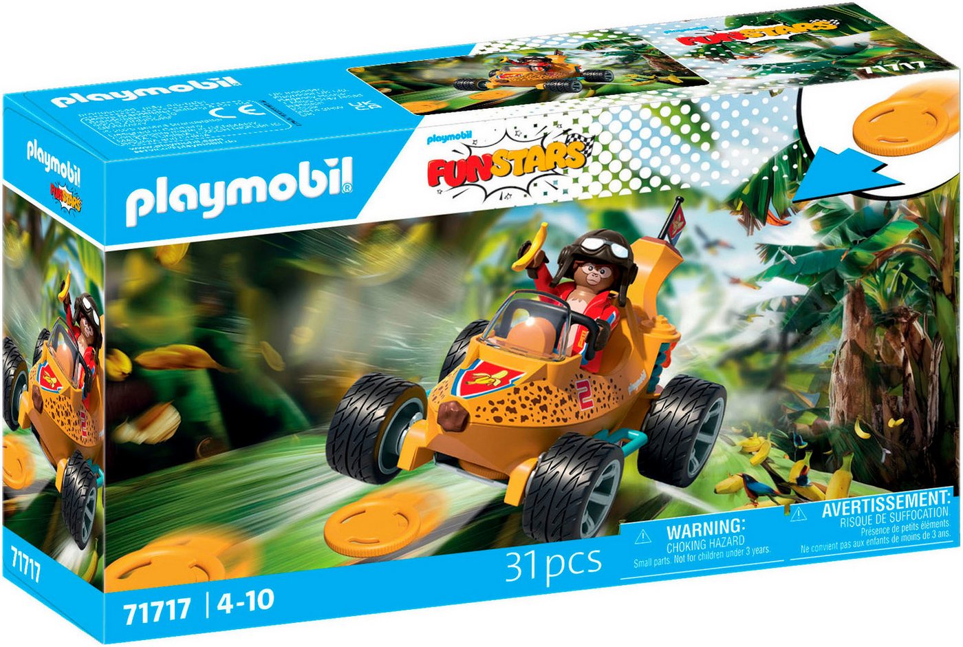 Playmobil® Rasende Banane (71717), Funstars Konstruktions-Spielset, (31 St), Made in Europe – Bild 2 von 5