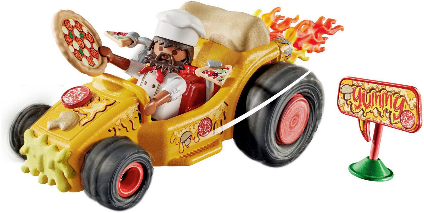 Playmobil® Rasende Pizza (71634), Funstars Konstruktions-Spielset, (37 St), Made in Europe – Bild 3 von 5