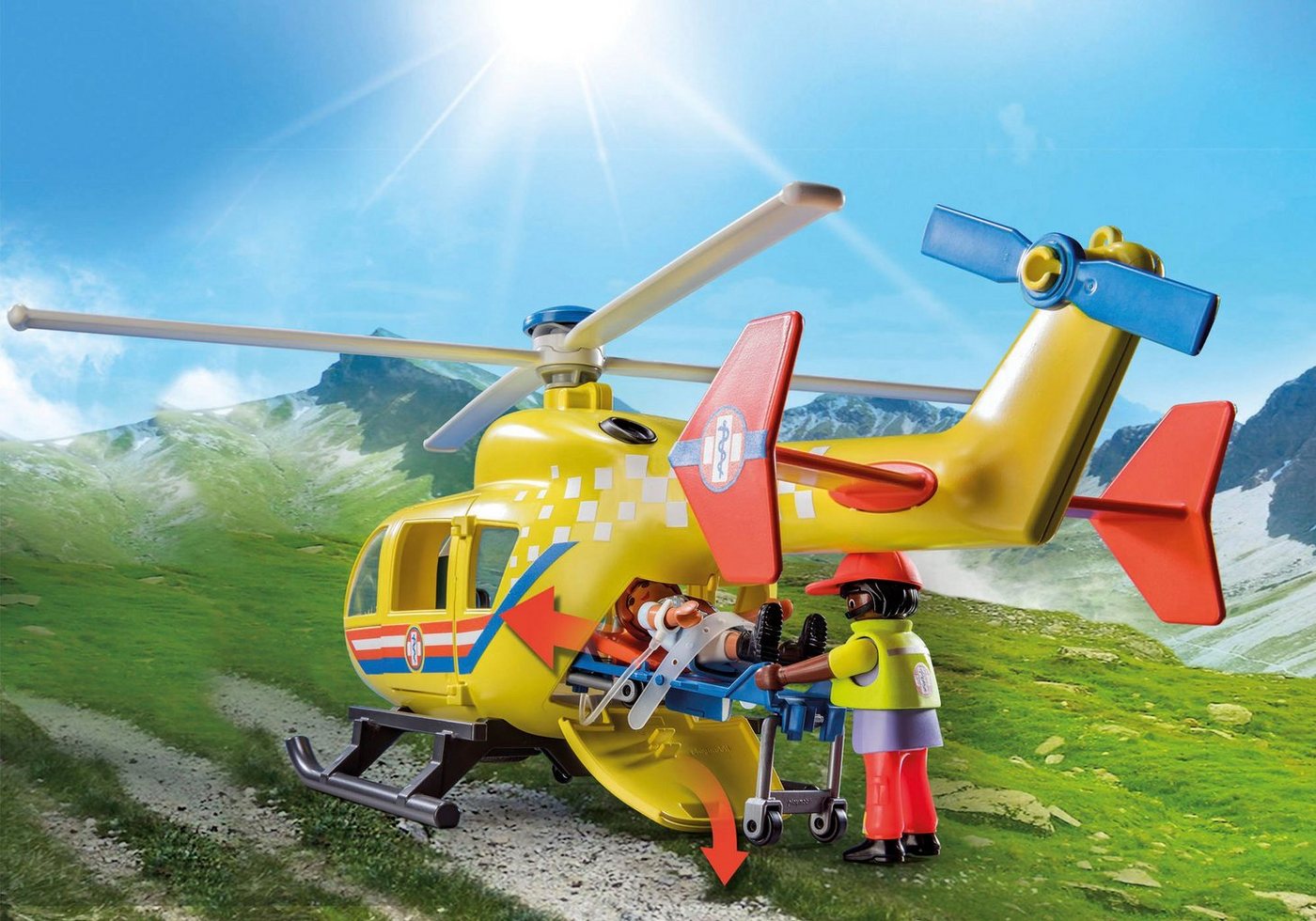 Playmobil® Rettungshelikopter (71203), My City Life Konstruktions-Spielset, Made in Europe – Bild 3 von 5