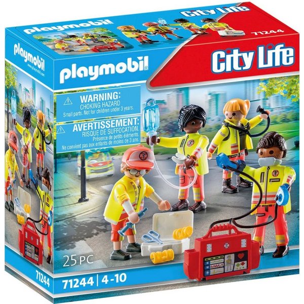 Playmobil® Rettungsteam (71244), My City Life Konstruktions-Spielset, Made in Europe