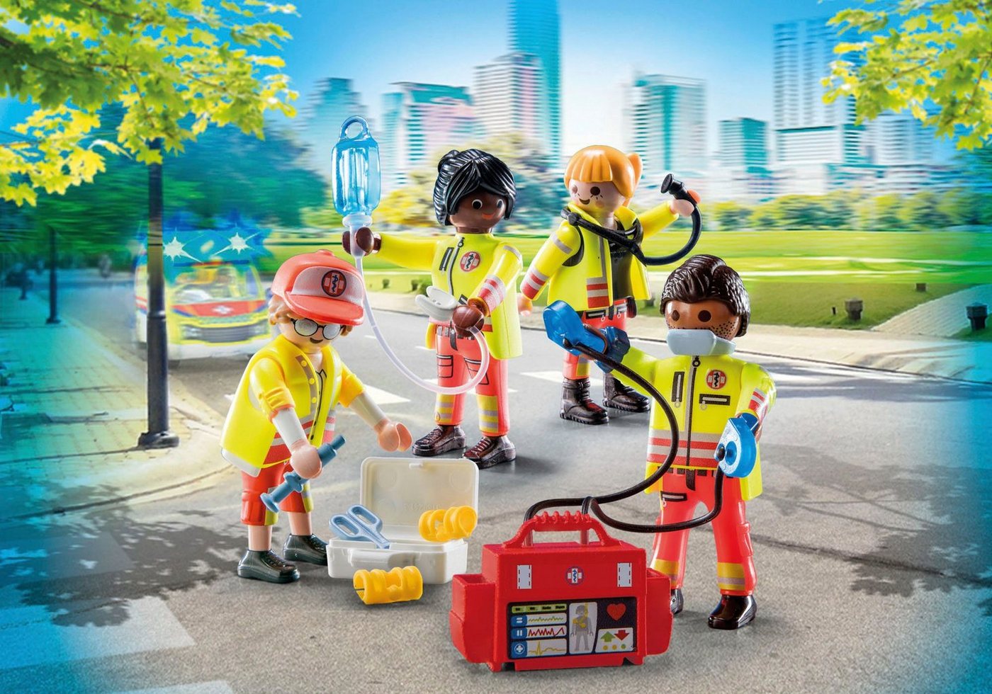 Playmobil® Rettungsteam (71244), My City Life Konstruktions-Spielset, Made in Europe – Bild 4 von 4