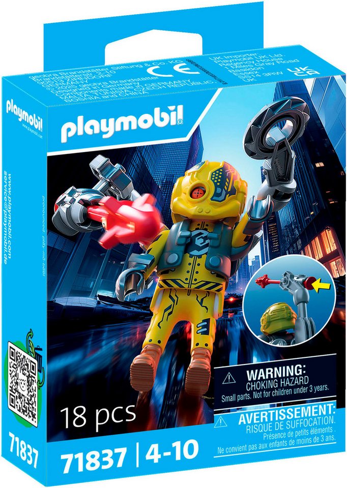 Playmobil® Roboter-Held (71837), Heroes Konstruktions-Spielset, (18 St) – Bild 2 von 5