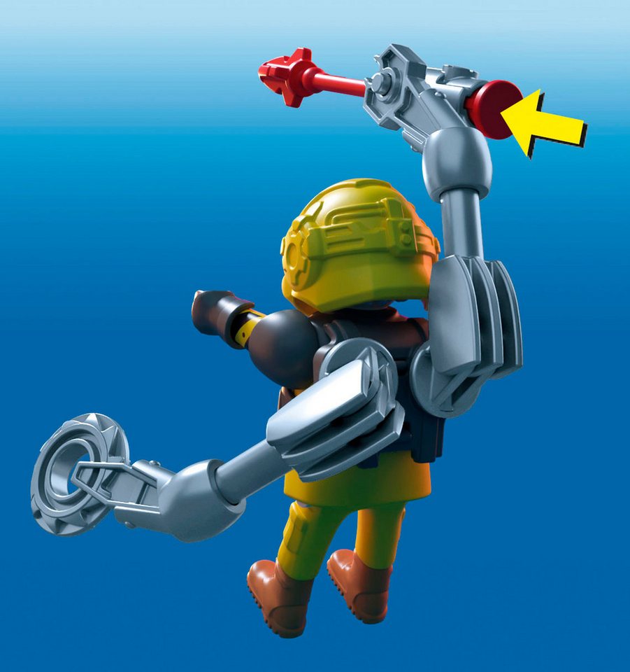 Playmobil® Roboter-Held (71837), Heroes Konstruktions-Spielset, (18 St) – Bild 3 von 5