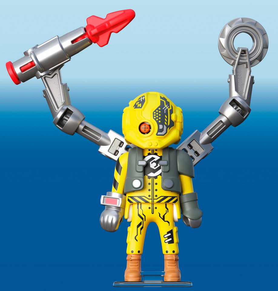 Playmobil® Roboter-Held (71837), Heroes Konstruktions-Spielset, (18 St) – Bild 5 von 5