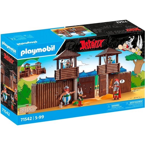 Playmobil® Römerlager (71542), Asterix Konstruktions-Spielset, (181 St), Made in Europe