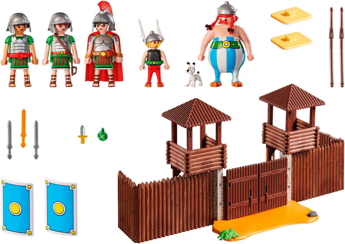 Playmobil® Römerlager (71542), Asterix Konstruktions-Spielset, (181 St), Made in Europe – Bild 2 von 5