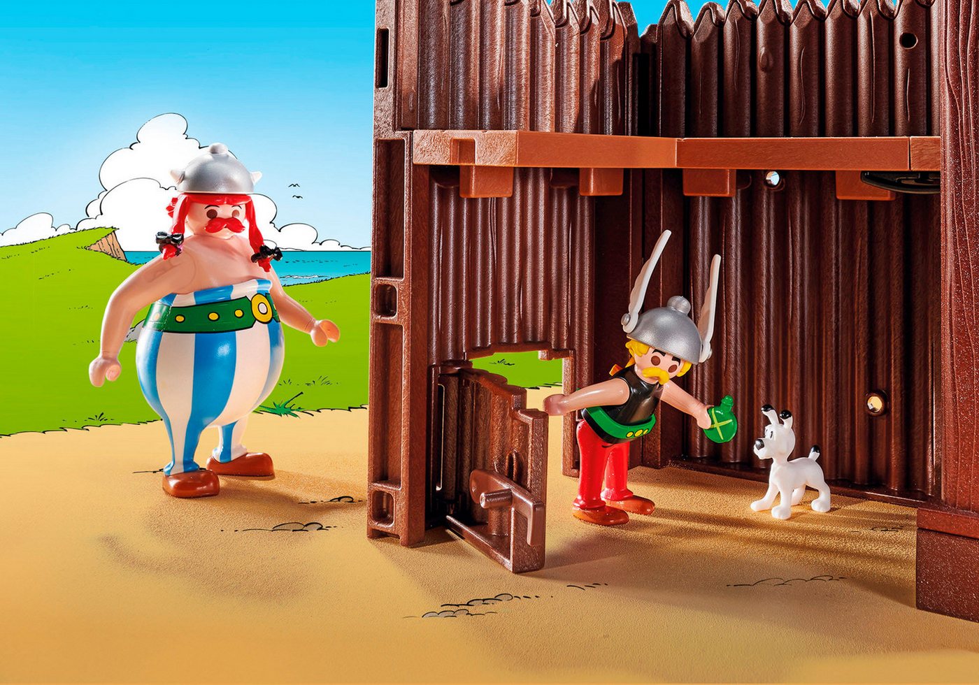 Playmobil® Römerlager (71542), Asterix Konstruktions-Spielset, (181 St), Made in Europe – Bild 5 von 5