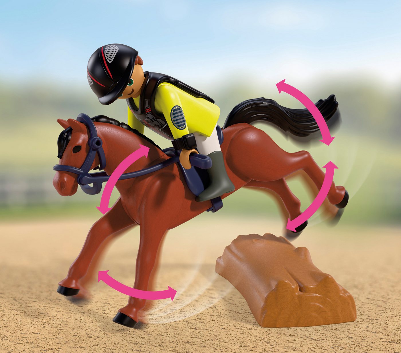 Playmobil® Turnierreitplatz (72130), I Love Horses Konstruktions-Spielset, (66 St), Made in Europe – Bild 2 von 5