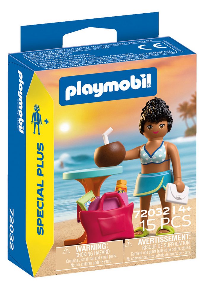 Playmobil® Urlauberin (72032), My Life Konstruktions-Spielset, (15 St) – Bild 4 von 4