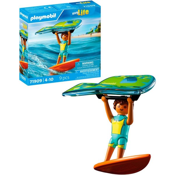 Playmobil® Wingsurfer (71909), My Life Konstruktions-Spielset, (9 St), Made in Europe
