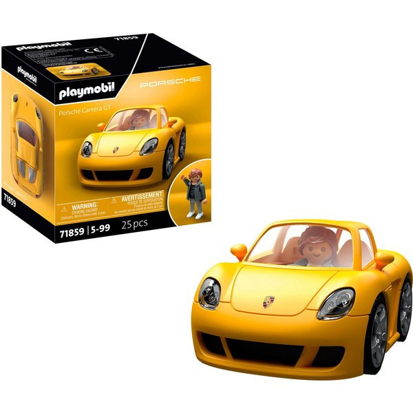 Playmobil® PLAYMOBIL X Porsche Carrera GT (71859), Cars Konstruktions-Spielset, (25 St), Made in Europe