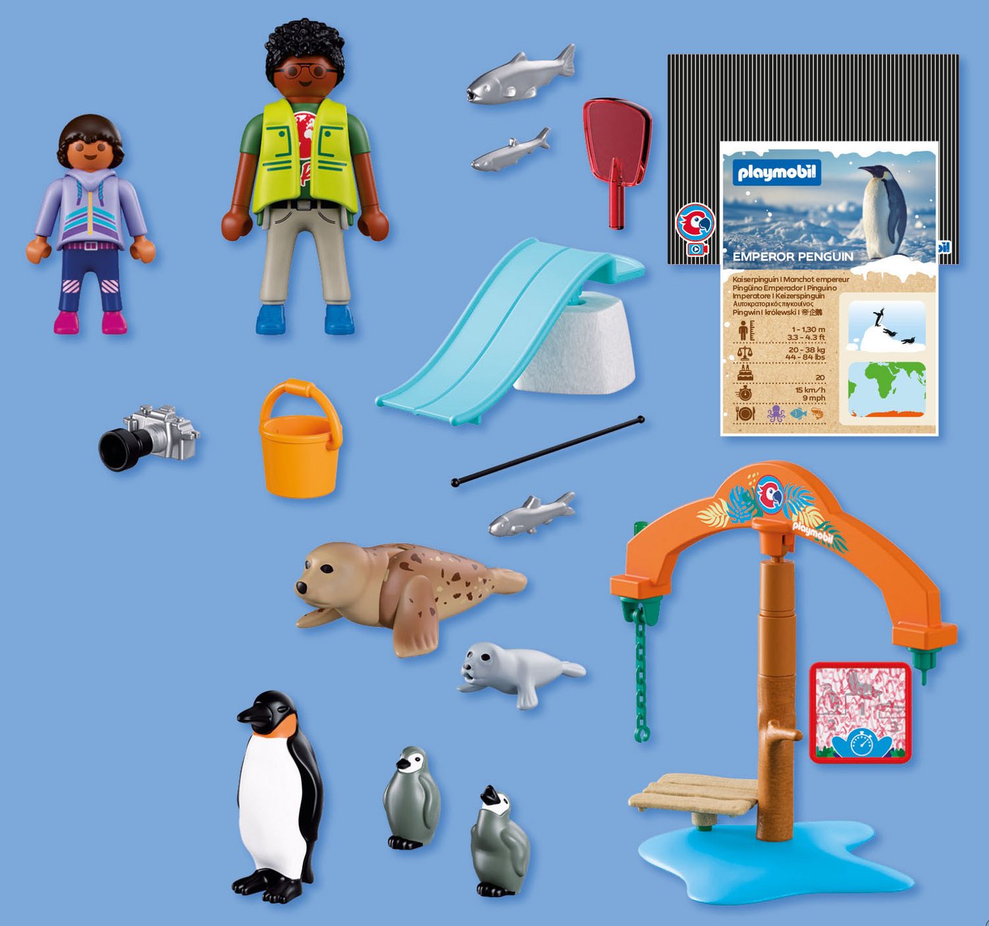 Playmobil® Zoo: Eis-Expedition (72073), Animals & Friends Konstruktions-Spielset, (36 St) – Bild 2 von 5