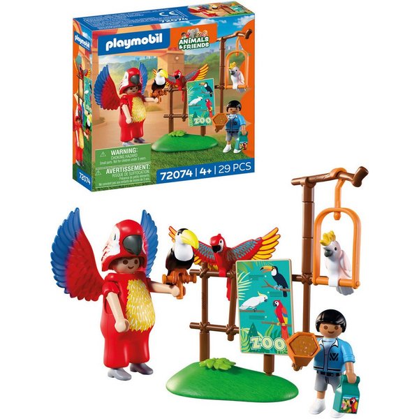 Playmobil® Zoo: Maskottchen (72074), Animals & Friends Konstruktions-Spielset, (29 St)