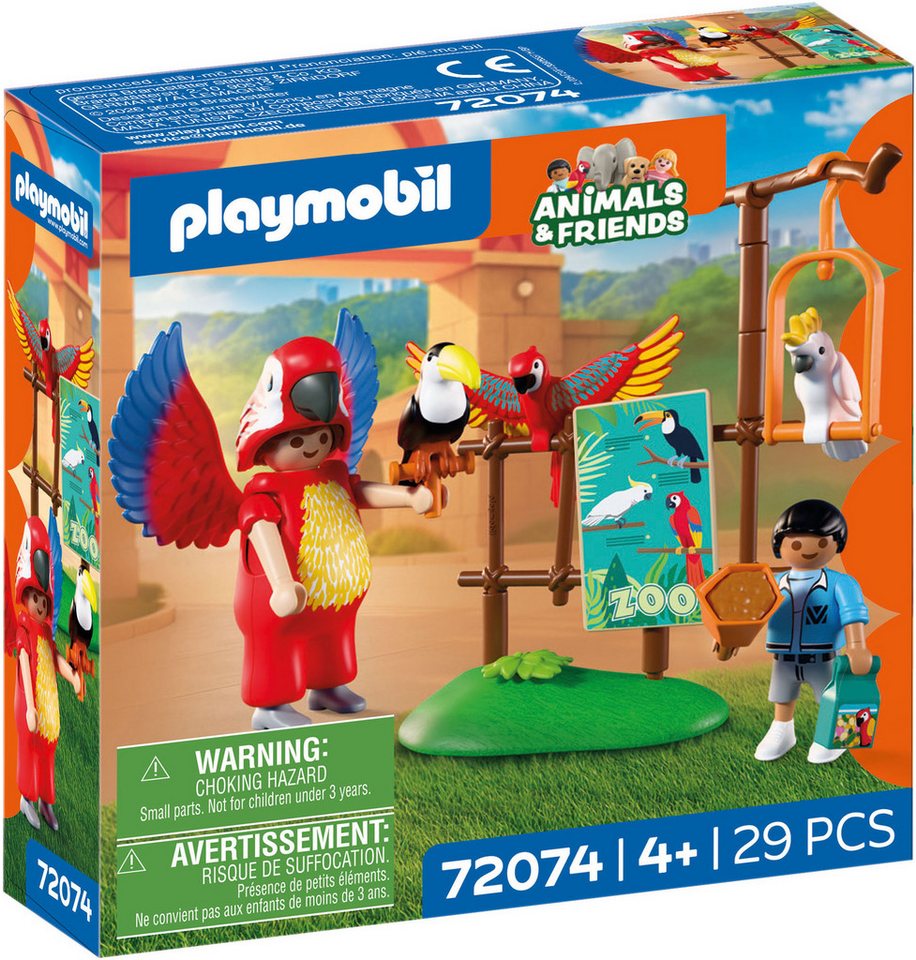 Playmobil® Zoo: Maskottchen (72074), Animals & Friends Konstruktions-Spielset, (29 St) – Bild 4 von 5