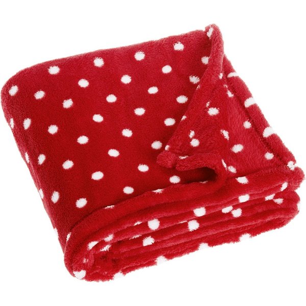 Babydecke Fleece-Decke Punkte, Playshoes