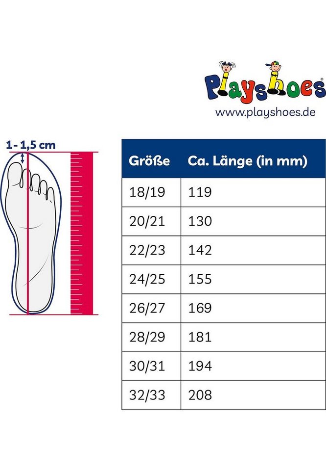 Playshoes Hausschuh Eulen Hausschuh – Bild 2 von 2